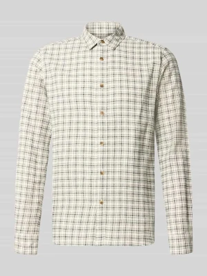 koszula casualowa o kroju slim fit z czystej bawełny model 'GUDMUND' Only & Sons Beżowy