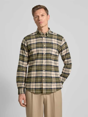 Koszula casualowa o kroju slim fit z czystej bawełny model ‘KYELOCH’ Barbour