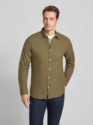 Koszula casualowa o kroju slim fit z czystej bawełny model ‘SLIMOWEN’ Selected Homme