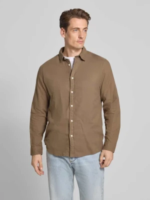 Koszula casualowa o kroju slim fit z czystej bawełny model ‘SLIMOWEN’ Selected Homme