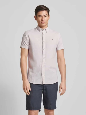 Koszula casualowa o kroju slim fit z efektem melanżowym model ‘SUMMER’ Jack & Jones Premium