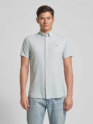 Koszula casualowa o kroju slim fit z efektem melanżowym model ‘SUMMER’ Jack & Jones Premium