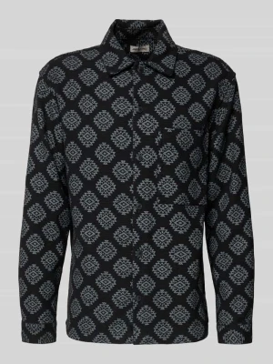 Koszula casualowa o kroju slim fit z kieszenią na piersi model ‘AZTEK’ jack & jones
