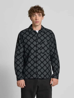 Koszula casualowa o kroju slim fit z kieszenią na piersi model ‘AZTEK’ jack & jones