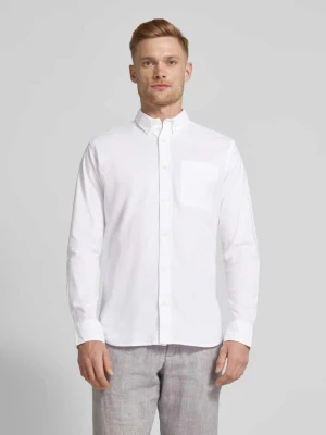 Koszula casualowa o kroju slim fit z kieszenią na piersi model ‘BROOK OXFORD’ Jack & Jones Premium