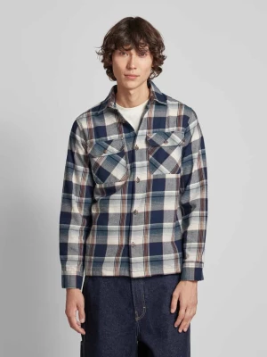 Koszula casualowa o kroju slim fit z kieszeniami z patką na piersi model ‘DARREN’ jack & jones