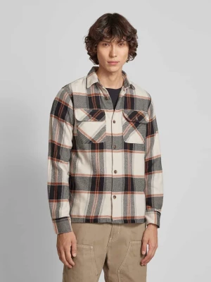 Koszula casualowa o kroju slim fit z kieszeniami z patką na piersi model ‘DARREN’ jack & jones