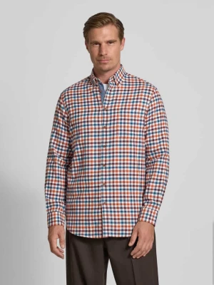 Koszula casualowa o kroju slim fit z kołnierzykiem typu button down Christian Berg Men