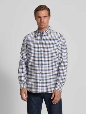 Koszula casualowa o kroju slim fit z kołnierzykiem typu button down Christian Berg Men