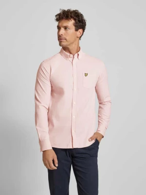 Koszula casualowa o kroju slim fit z kołnierzykiem typu button down Lyle & Scott