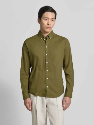 Koszula casualowa o kroju slim fit z kołnierzykiem typu button down model 'Anton' casual friday