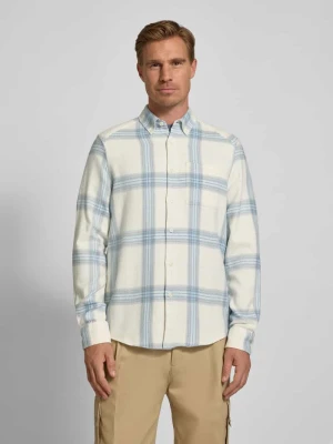 Koszula casualowa o kroju slim fit z kołnierzykiem typu button down model ‘LIET’ drykorn