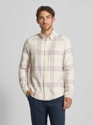 Koszula casualowa o kroju slim fit z kołnierzykiem typu button down model ‘LIET’ drykorn