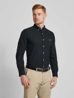 Koszula casualowa o kroju slim fit z kołnierzykiem typu button down model ‘OXFORD’ Polo Ralph Lauren