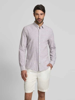 Koszula casualowa o kroju slim fit z kołnierzykiem typu cutaway JOOP! Collection