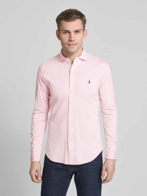 Koszula casualowa o kroju slim fit z kołnierzykiem typu cutaway Polo Ralph Lauren