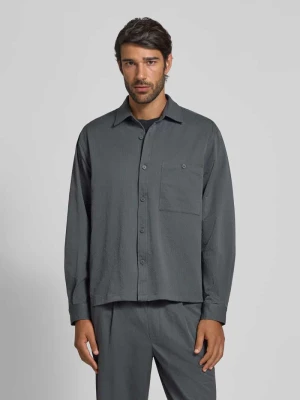 Koszula casualowa o kroju slim fit z kołnierzykiem typu kent JAKE*S STUDIO MEN
