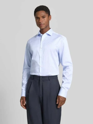 Koszula casualowa o kroju slim fit z kołnierzykiem typu kent model 'Adley' Tiger Of Sweden Jasnoniebieski