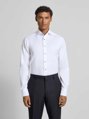 Koszula casualowa o kroju slim fit z kołnierzykiem typu kent model ‘Savio’ OLYMP SIGNATURE SLIM FIT