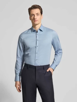 Koszula casualowa o kroju slim fit z kołnierzykiem typu kent OLYMP Level Five
