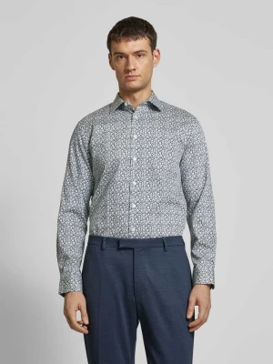 Koszula casualowa o kroju slim fit z kołnierzykiem typu kent Selected Homme