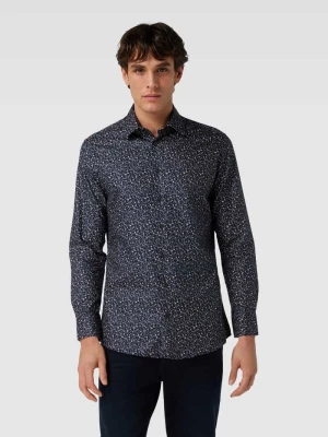 Koszula casualowa o kroju slim fit z kwiatowym wzorem model ‘SOHO’ Selected Homme