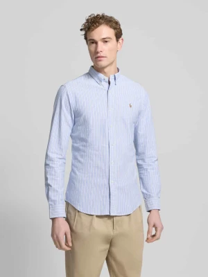 Koszula casualowa o kroju slim fit z listwą guzikową Polo Ralph Lauren