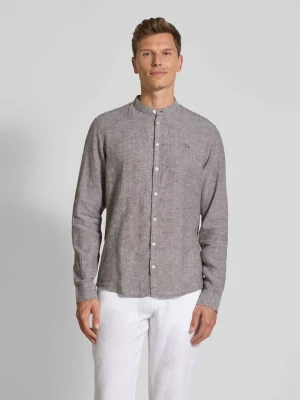 Koszula casualowa o kroju slim fit z lnu model ‘Anton’ casual friday