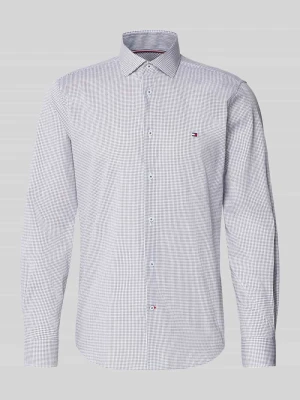 Koszula casualowa o kroju slim fit z mieszanki bawełny Tommy Hilfiger Tailored