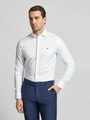 Koszula casualowa o kroju slim fit z mieszanki bawełny Tommy Hilfiger Tailored