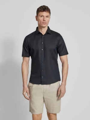 Koszula casualowa o kroju slim fit z mieszanki lnu Jake*s