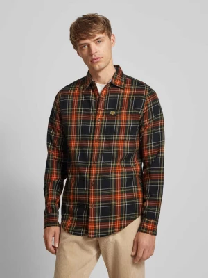 Koszula casualowa o kroju slim fit z naszywką z logo model ‘Lumberjack’ Superdry