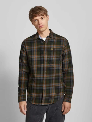 Koszula casualowa o kroju slim fit z naszywką z logo model ‘Lumberjack’ Superdry