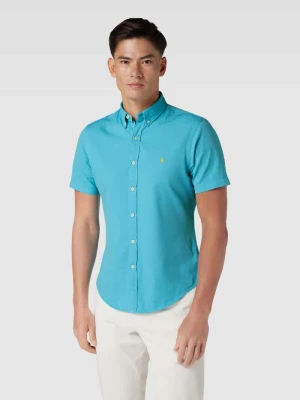 Koszula casualowa o kroju slim fit z rękawem o dł. 1/2 Polo Ralph Lauren