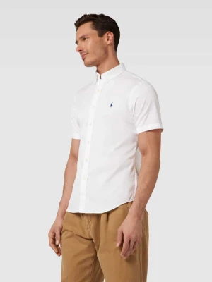 Koszula casualowa o kroju slim fit z rękawem o dł. 1/2 Polo Ralph Lauren