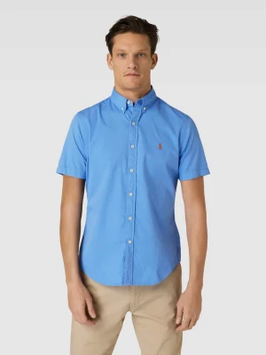 Koszula casualowa o kroju slim fit z rękawem o dł. 1/2 Polo Ralph Lauren