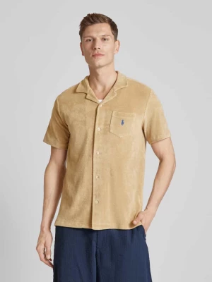 Koszula casualowa o kroju slim fit z rękawem o dł. 1/2 Polo Ralph Lauren