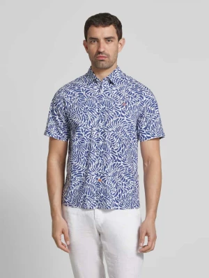 Koszula casualowa o kroju slim fit z wyhaftowanym logo Napapijri