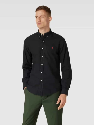 Koszula casualowa o kroju slim fit z wyhaftowanym logo Polo Ralph Lauren