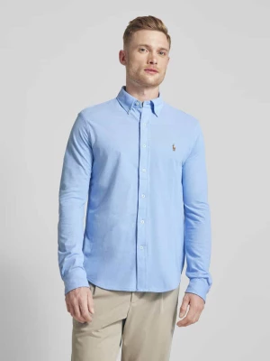 Koszula casualowa o kroju slim fit z wyhaftowanym logo Polo Ralph Lauren