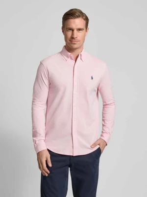 Koszula casualowa o kroju slim fit z wyhaftowanym logo Polo Ralph Lauren