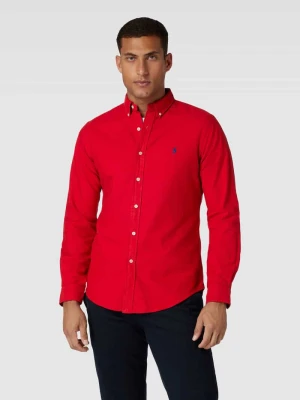 Koszula casualowa o kroju slim fit z wyhaftowanym logo Polo Ralph Lauren