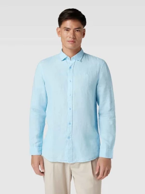 Koszula casualowa o kroju tailored fit z wyhaftowanym logo MCNEAL
