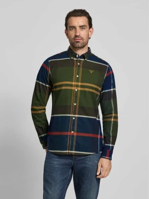 Koszula casualowa o kroju tailored z czystej bawełny Barbour