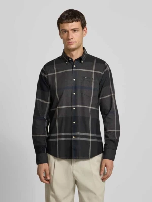 Koszula casualowa o kroju tailored z czystej bawełny Barbour
