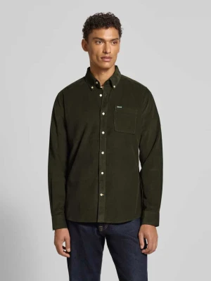 Koszula casualowa o kroju tailored z czystej bawełny Barbour