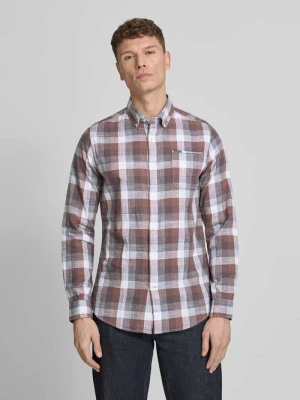 Koszula casualowa o kroju tailored z czystej bawełny Barbour