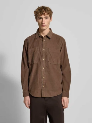 Koszula casualowa o luźnym kroju z czystej bawełny model ‘ALP’ Only & Sons