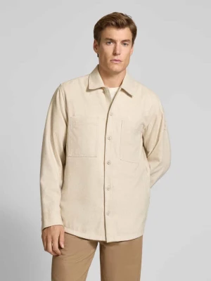 Koszula casualowa o luźnym kroju z dodatkiem wełny model ‘LOCKY’ Boss Orange