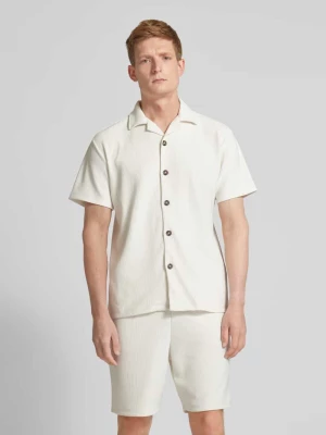Koszula casualowa o luźnym kroju z efektem prążkowania Selected Homme